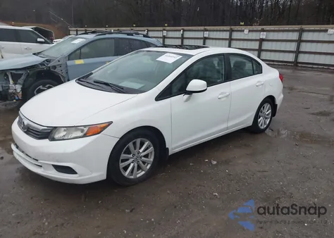 2012 Honda Civic Ex из США, поврежденный, VIN 2HGFB2F87CH604420